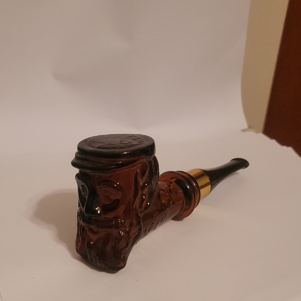 Avon Deep Woods Amber Glass Collectible